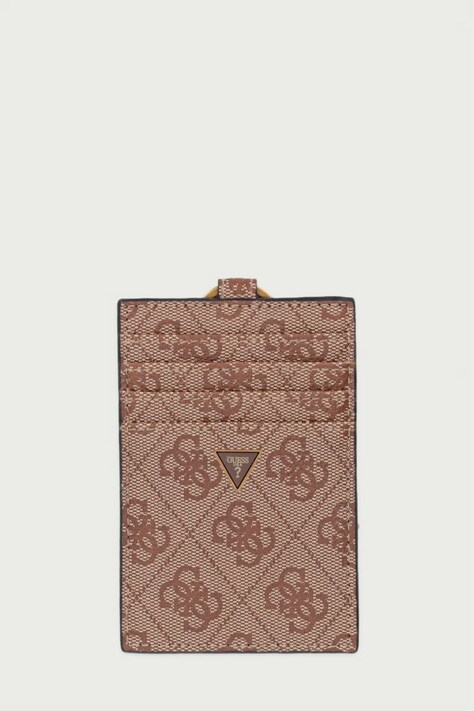 Guess Чехол для карт из искусственной кожи MILANO бежевый PMMILO P6322