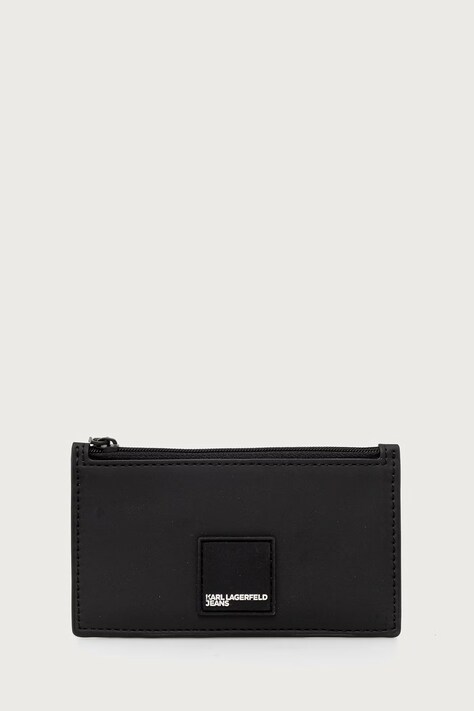 Karl Lagerfeld Jeans Πορτοφόλι ανδρικό μαύρο B4M32050