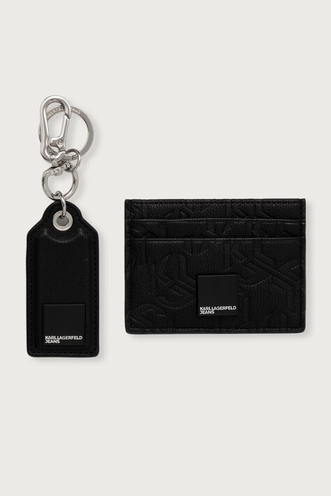 Karl Lagerfeld Jeans Etui za kartice za muškarce crni B4M32048