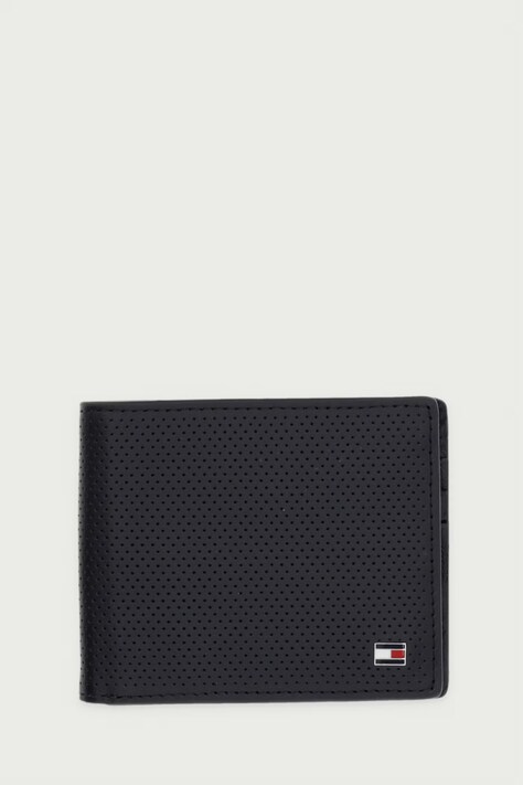Tommy Hilfiger portfel męski skórzany czarny AM0AM14790