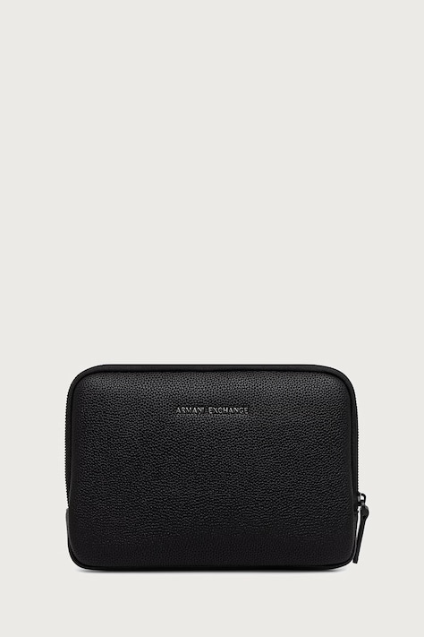 Armani Exchange чанта през рамо мъжка от имитация на кожа черна XM003587 AF26663