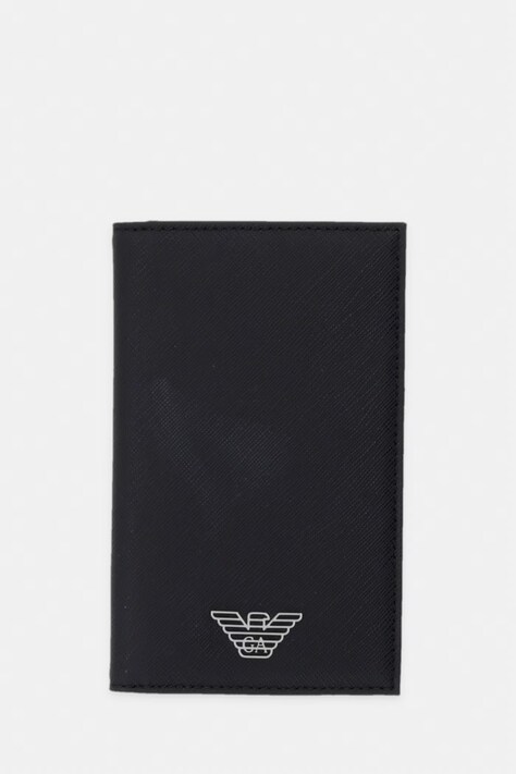 Emporio Armani etui na karty czarne EM002544 AF13805