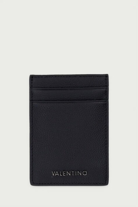 Valentino Bags Etui na karty męskie skórzane FORT czarne VPP9LX98