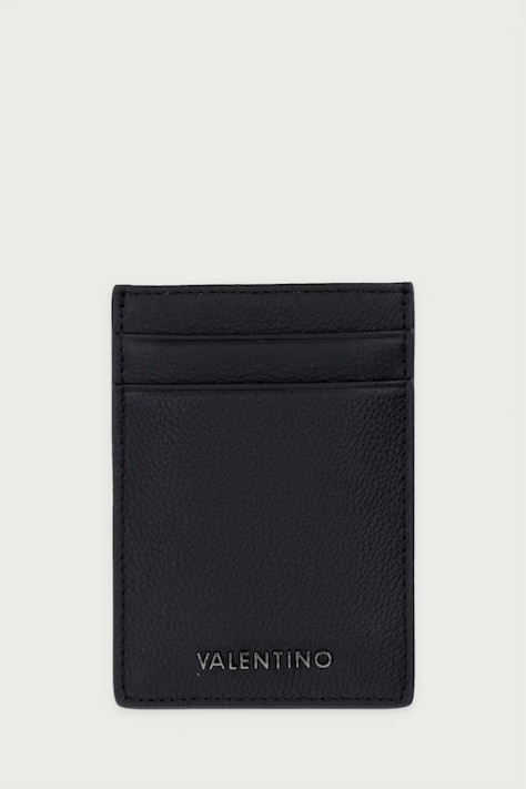 Valentino Bags Etui na karty męskie skórzane FORT czarne VPP9LX98