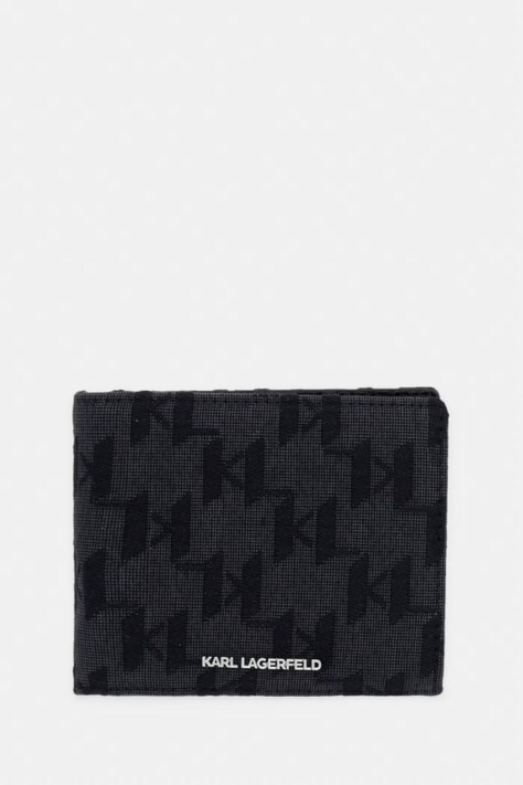 Karl Lagerfeld Peněženka pánská K/MONOGRAM černá B3M32071