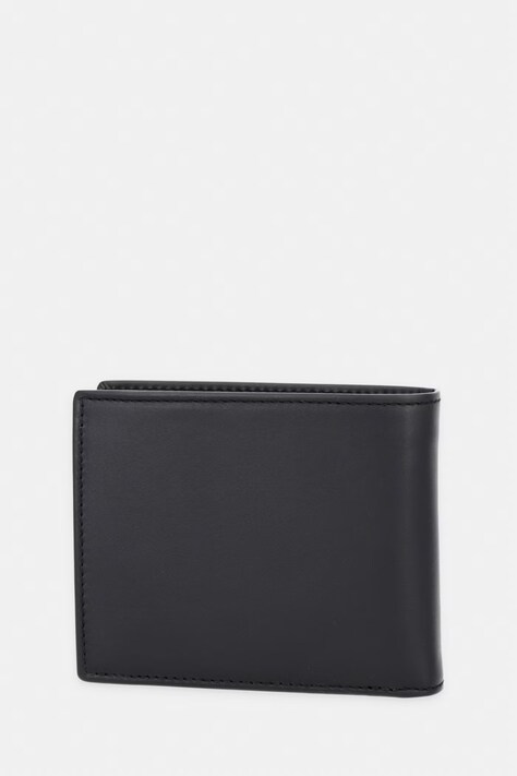 HUGO гаманець чоловічий шкіряний Tibby_2.0_Trifold — AW26-PFMZZE, чорний — фото 2