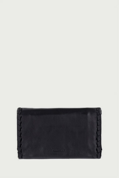 AllSaints Portfel skórzany ESME czarny W234XF