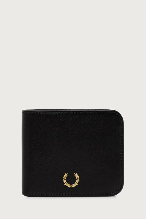 Fred Perry Portfel skórzany czarny L3349