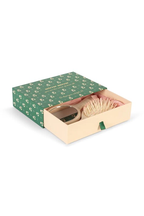 Konges Sløjd Zestaw do pielęgnacji dziecięcy SWAN BEAUTY SET różowy KS106613