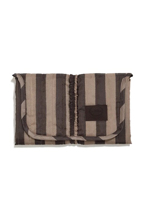 La Millou Mata do przewijania niemowlęca STRIPES BROWN brązowa 155295