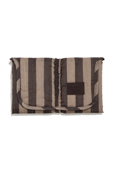 La Millou Mata do przewijania niemowlęca STRIPES BROWN brązowa 155295
