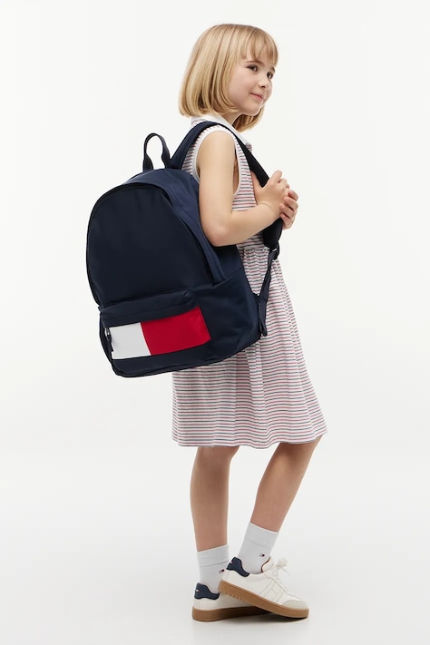 Tommy Hilfiger plecak szkolny dziecięcy granatowy KA0KA00115