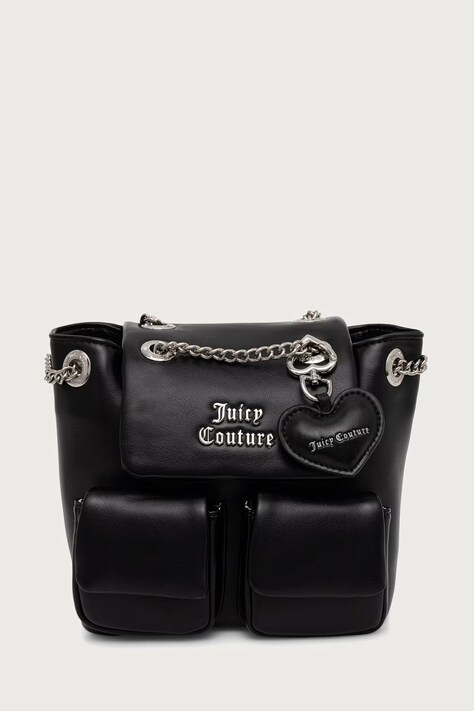 Juicy Couture Plecak damski ASHLEY czarny BIJ2699FAWVP