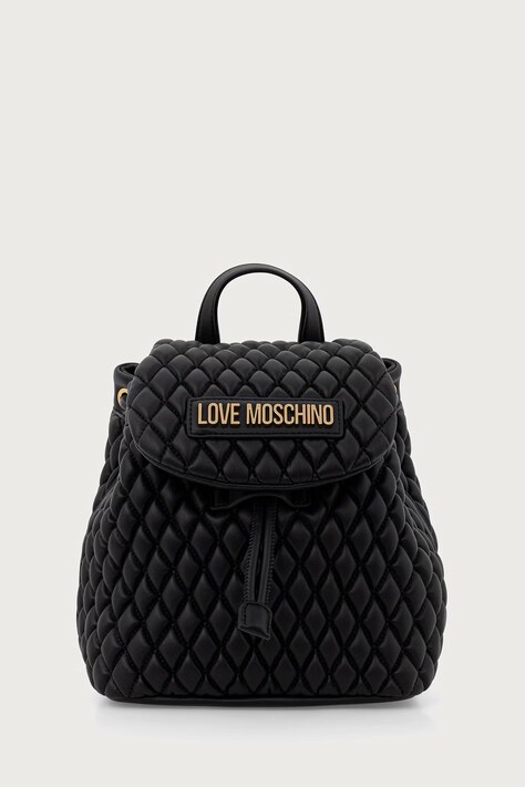 Love Moschino plecak damski z imitacji skóry czarny JC4293PP0PK1200A