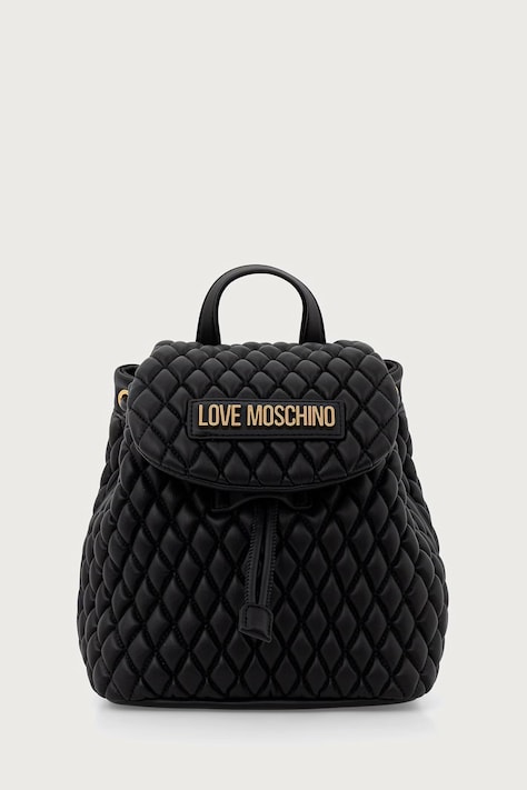 Love Moschino plecak damski z imitacji skóry czarny JC4293PP0PK1200A