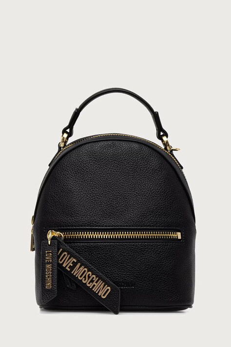 Love Moschino Plecak damski z imitacji skóry czarny JC4229PP0PKG0000