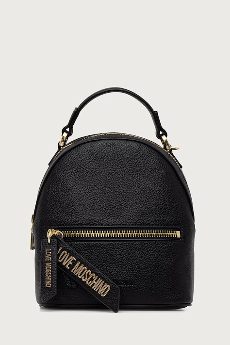 Love Moschino Plecak damski z imitacji skóry czarny JC4229PP0PKG0000