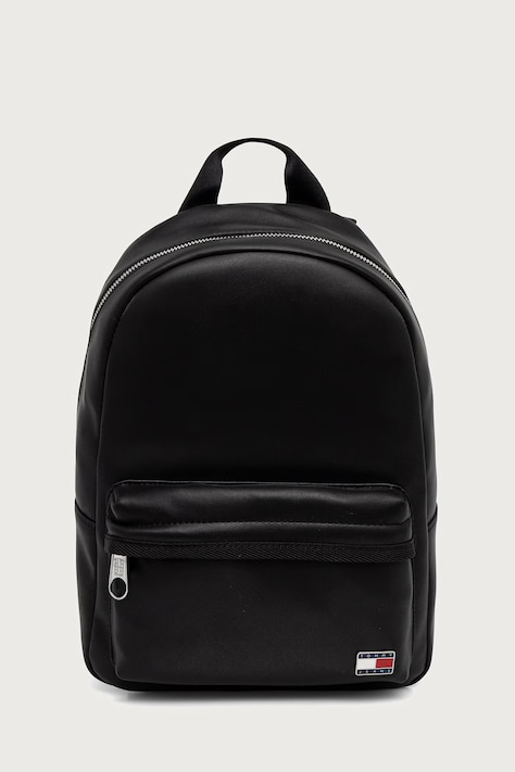 Tommy Jeans nahrbtnik ženski iz umetnega usnja črn AW0AW19043