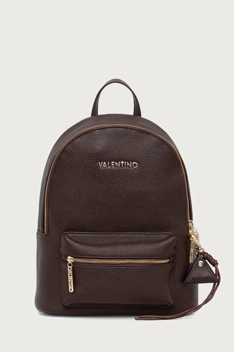 Valentino Bags Plecak worek damski z imitacji skóry MAURY brązowy VBSADF20