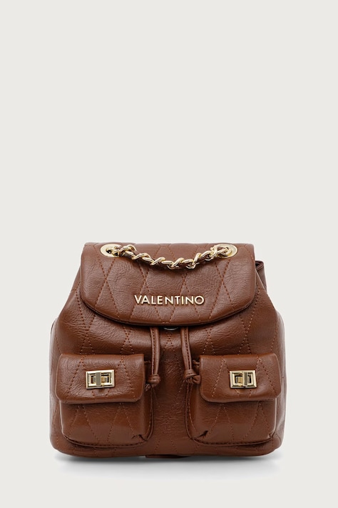 Valentino Bags Plecak damski z imitacji skóry CRYSTELLE brązowy VBSA5Q20