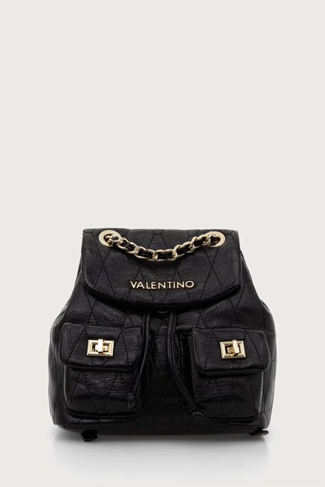 Valentino Bags Plecak damski z imitacji skóry CRYSTELLE czarny VBSA5Q20