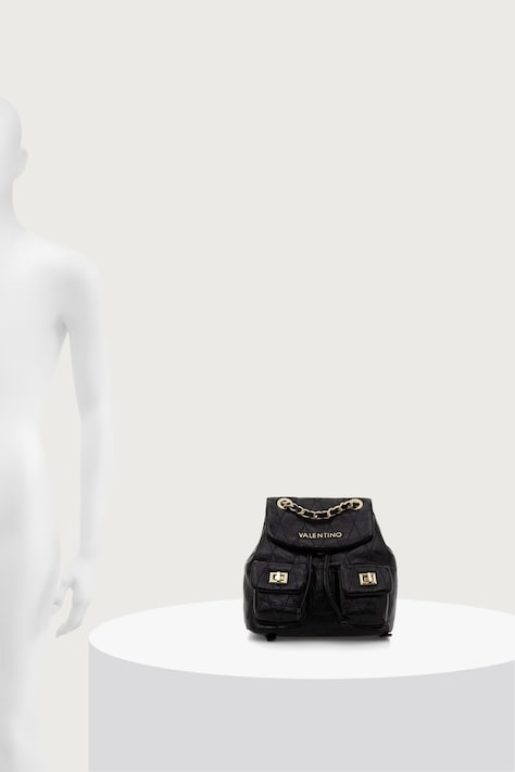 Valentino Bags рюкзак жіночий зі штучної шкіри CRYSTELLE — AW26-PKDZZB, чорний — фото 6