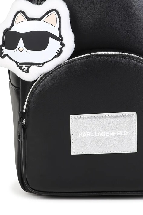 Karl Lagerfeld рюкзак дитячий — AW26-PKGZZA, чорний — фото 4