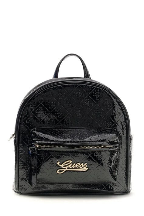 Guess Plecak dziecięcy z imitacji skóry czarny J6BZ11 W3982