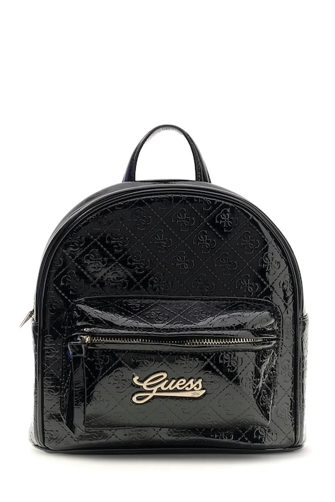Guess Plecak dziecięcy z imitacji skóry czarny J6BZ11 W3982