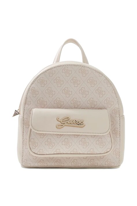 Guess plecak dziecięcy z imitacji skóry beżowy J6YZ03 W2508