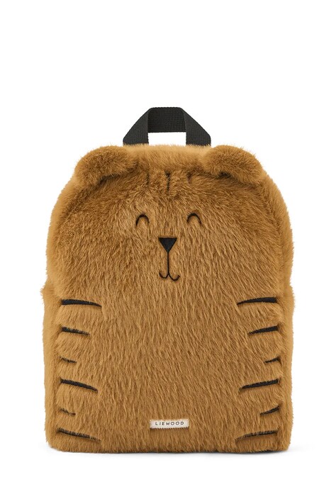 Liewood plecak dziecięcy Denise Tiger Plush Backpack brązowy LW20976