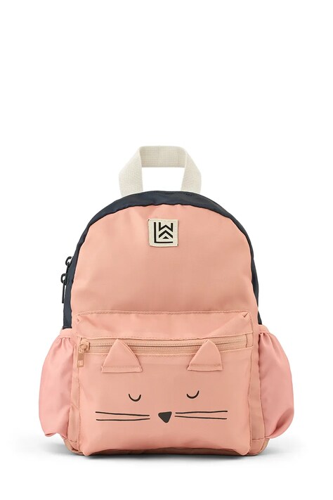 Liewood раница за деца Andreas Cat Backpack розова LW20369