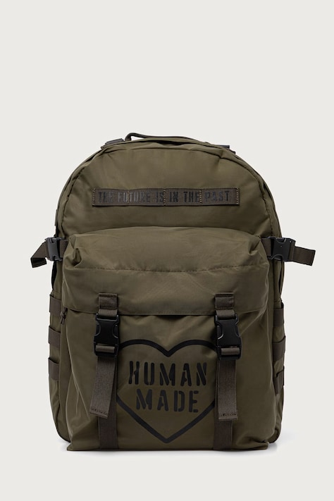 Human Made Plecak męski zielony HM32GD008