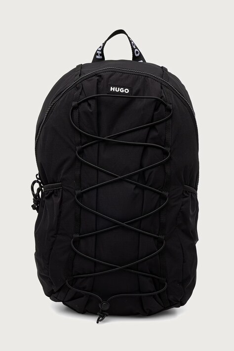 HUGO Nahrbtnik moški Hugo_Codes_Backpack črn 50574482
