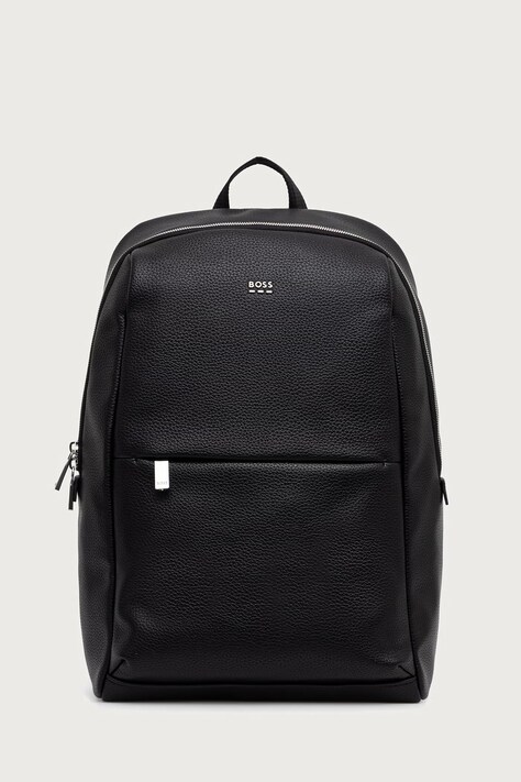 BOSS σακίδιο ανδρικό από απομίμηση δέρματος Ray EVO_Backpack μαύρο 50572816
