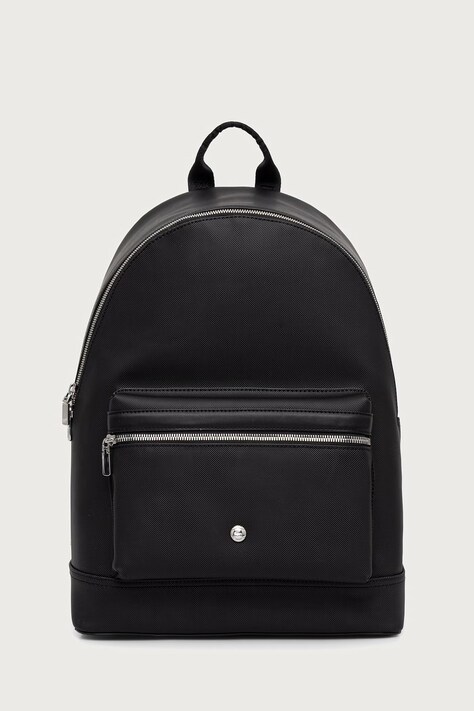 Lacoste plecak męski z imitacji skóry czarny NH5277HW