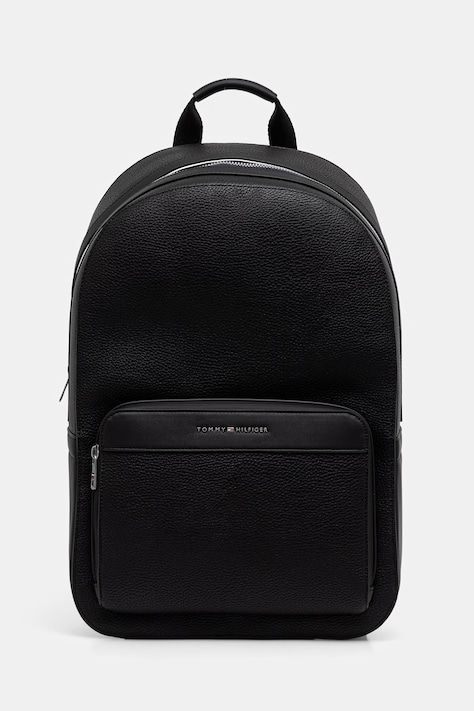 Tommy Hilfiger plecak męski z imitacji skóry czarny AM0AM14686