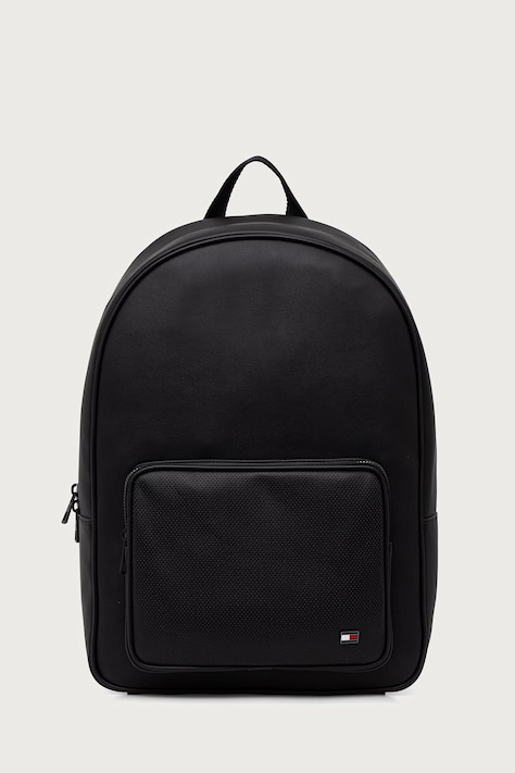 Tommy Hilfiger plecak męski z imitacji skóry czarny AM0AM14685