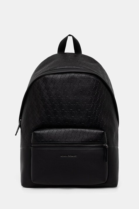 Armani Exchange ruksak za muškarce od imitacije kože crni XM003161 AF26662