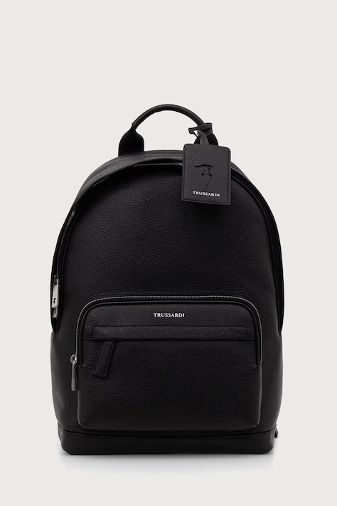 Trussardi Plecak męski skórzany czarny Z586E006413N