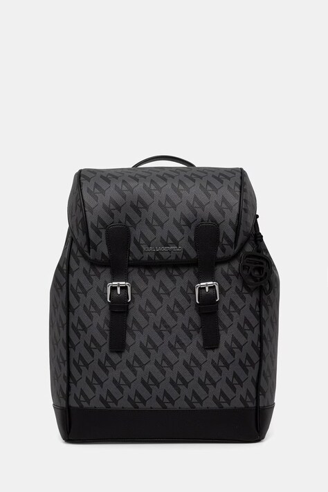 Karl Lagerfeld gradski ruksak za muškarce od imitacije kože K/IKON crni B3M30248