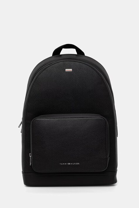 Tommy Hilfiger batoh pánský z imitace kůže černý AM0AM14431