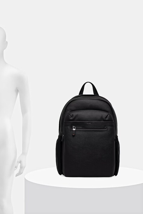 HUGO рюкзак чоловічий HUKE_Backpack — AW26-PKMZZI, чорний — фото 6