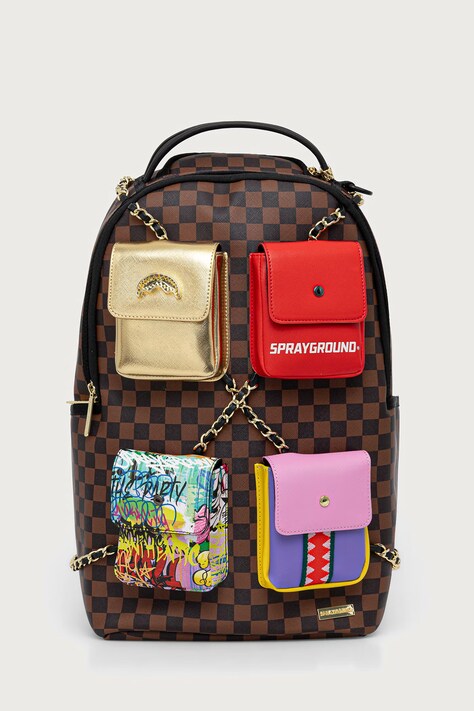 Sprayground Plecak brązowy 910B8990NSZ