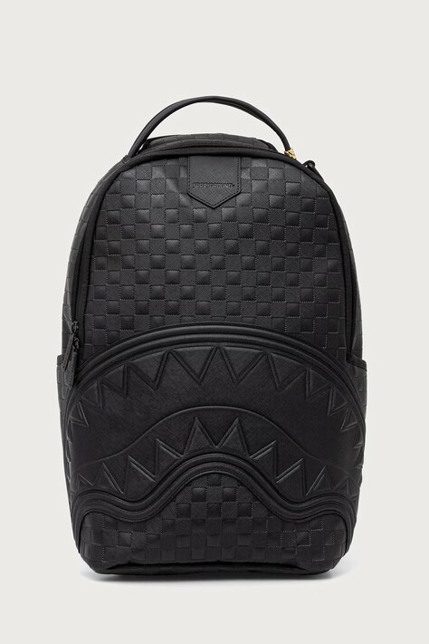 Sprayground Plecak z imitacji skóry czarny 910B8876NSZ