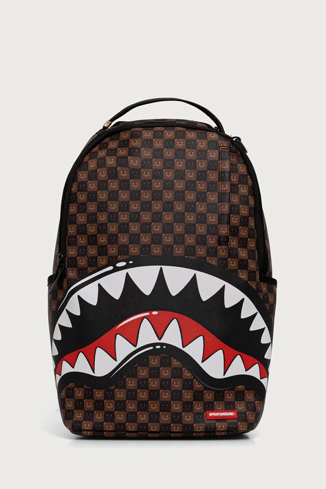 Sprayground Plecak SHARKS IN PARIS brązowy 910B8634NSZ