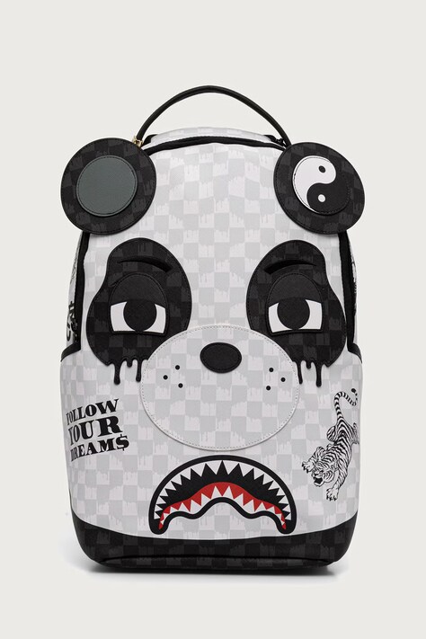 Sprayground Plecak PANDA FACE biały 910B8468NSZ