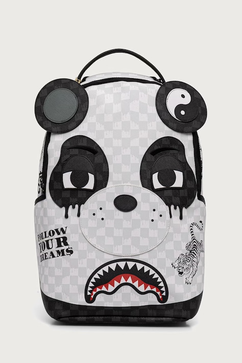 Sprayground Plecak PANDA FACE biały 910B8468NSZ
