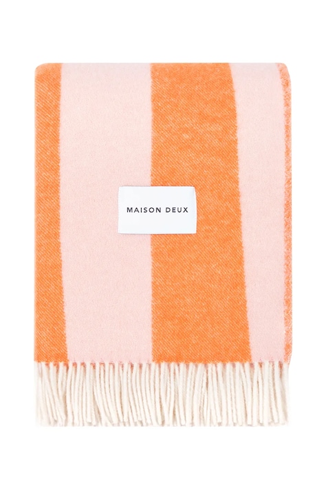 Maison Deux Coperta in lana Rough Stripe 130 x 200 cm 167090
