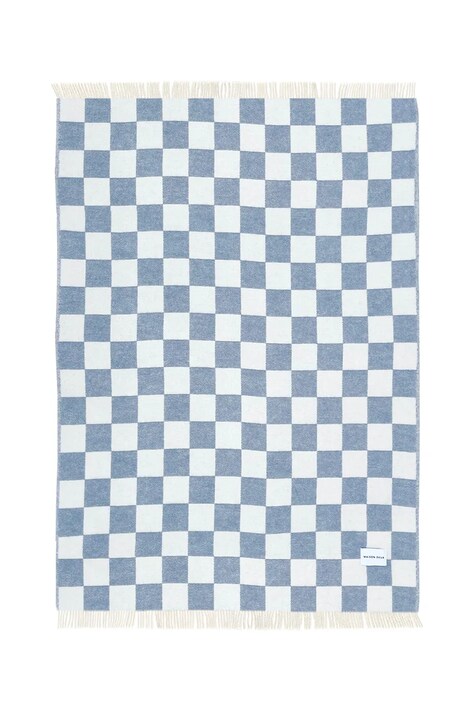 Maison Deux Koc wełniany Checkerboard 130 x 200 cm